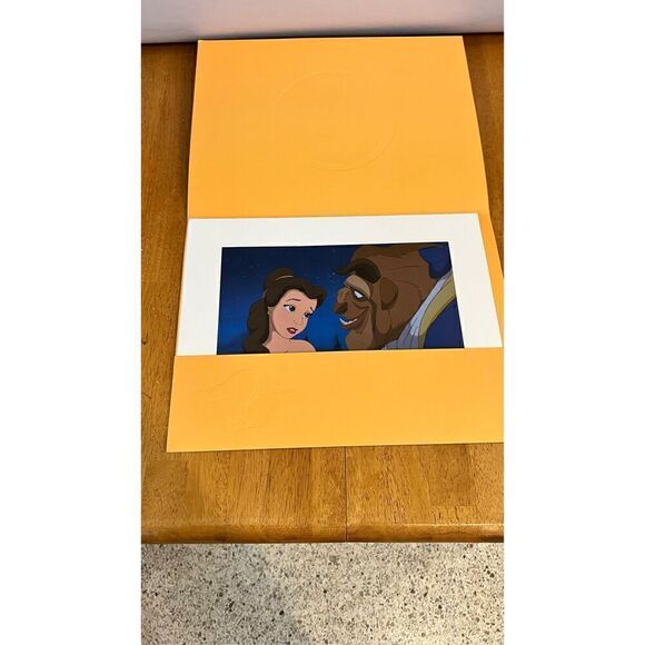 Disney Beauty and The Beast Lithographs Set of 4 - Picture 2 of 9